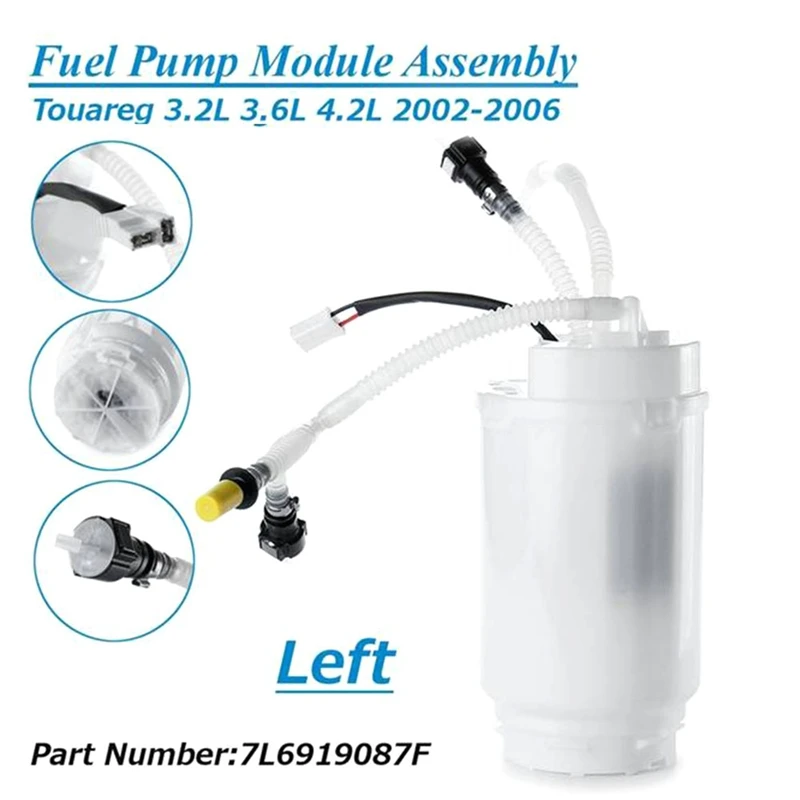 

Car Left Tank Fuel Pump Assembly For Touareg Phaeton Cayenne 3.2L 3.6L 4.2L 2002-2006 7L6919087F