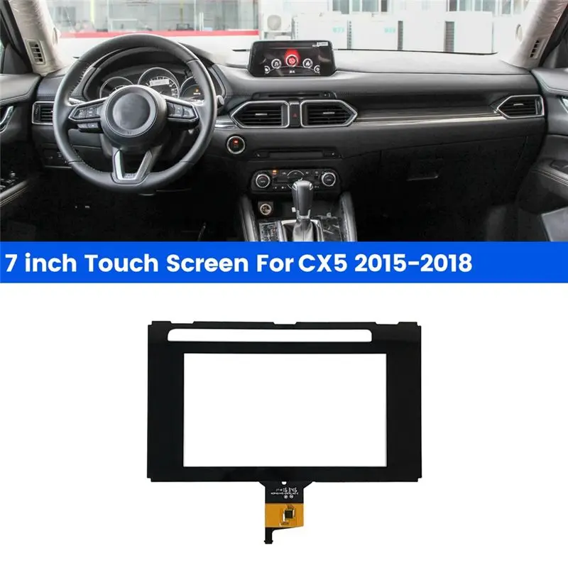 A30F-Car 7 Inch Digitizer Navigation Touch Screen Replacement For Mazda CX5 2015-2018 KA0H-669G0