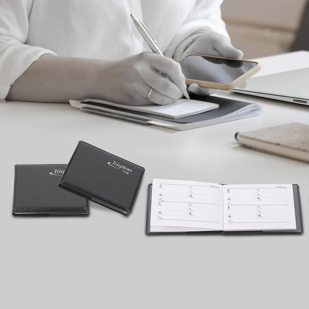 12 Pcs Password Book Mini Phone Travel The Notebook Office Telephone Number Paper Tiny