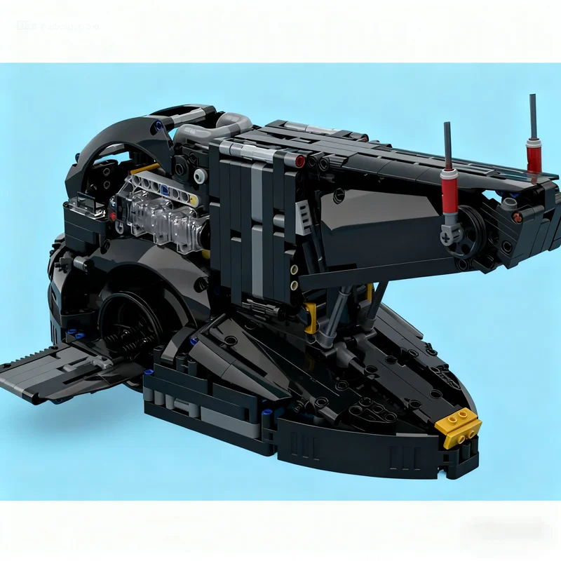 1182 elementy MOC Slave 1 Model Bitewny Gwiezdny Wojownik Klocki Konstrukcyjne Architektura Zabawki DIY Kreatywne Pomysły na Prezenty Świąteczne Edukacyjne Klocki