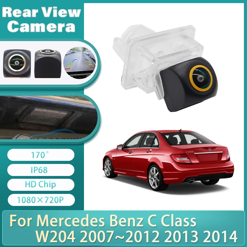 

Car Rear View Camera For Mercedes Benz C Class W204 2007 2008 2009 2010 2011 2012 2013 2014 HD Night Vision Car Reverse Camera