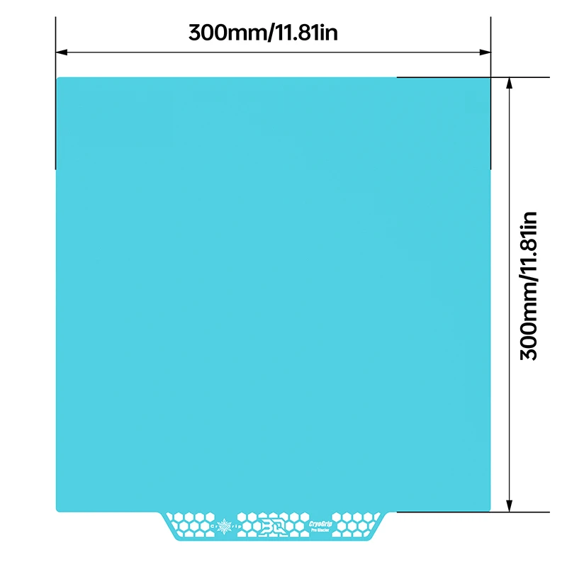 Płyta budowlana BIGTREETECH Panda CryoGrip Pro Cool Plate do Bambu P1 X1 Series A1&Mini Kobra3 Combo Qidi Plus4 Voron 300MM H2D H2S — zdjęcie produktu 4