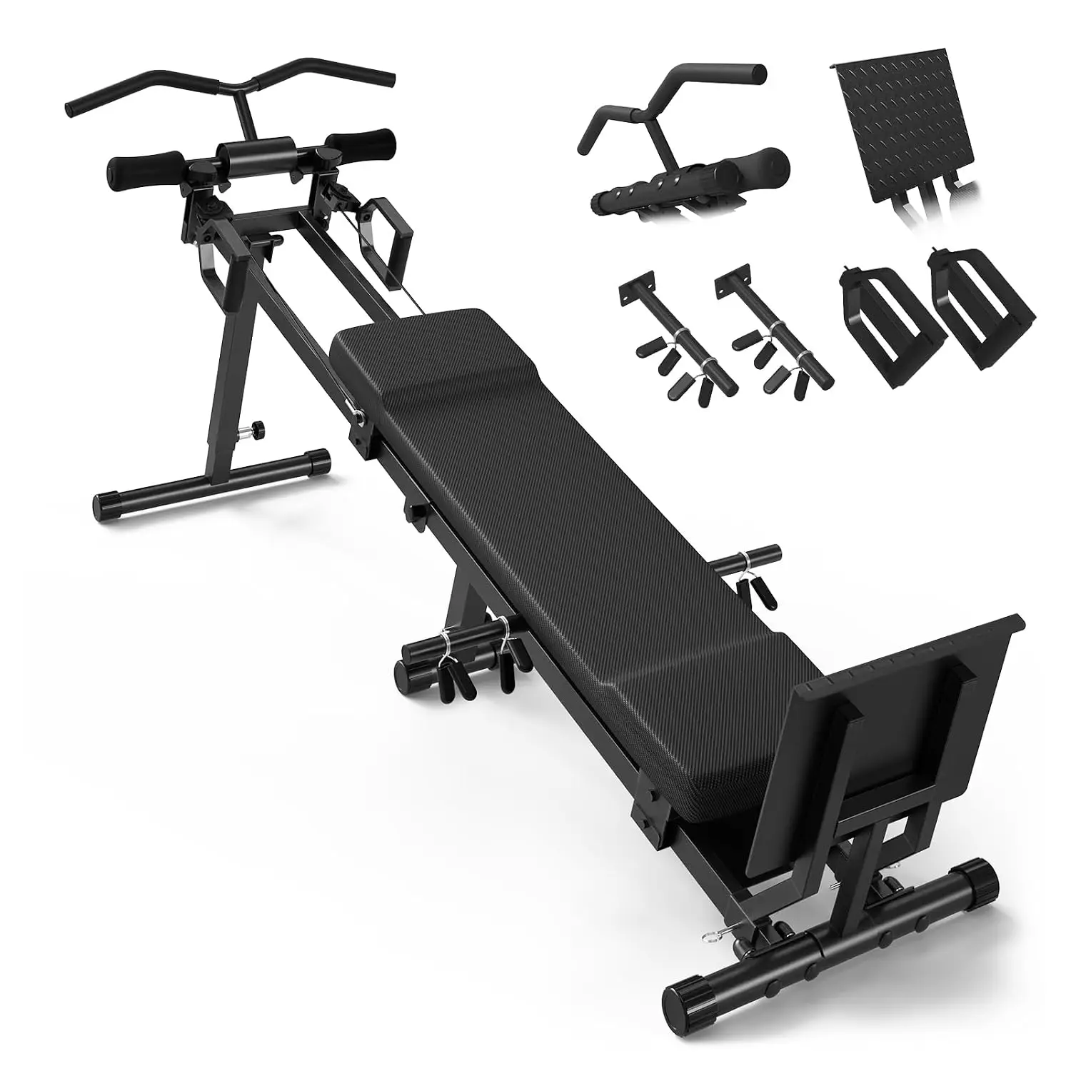 Total Home Gym with Detachable Footplate,Swing Attachment and Weight Holder,Versatile Total Body Training Machine, Customized