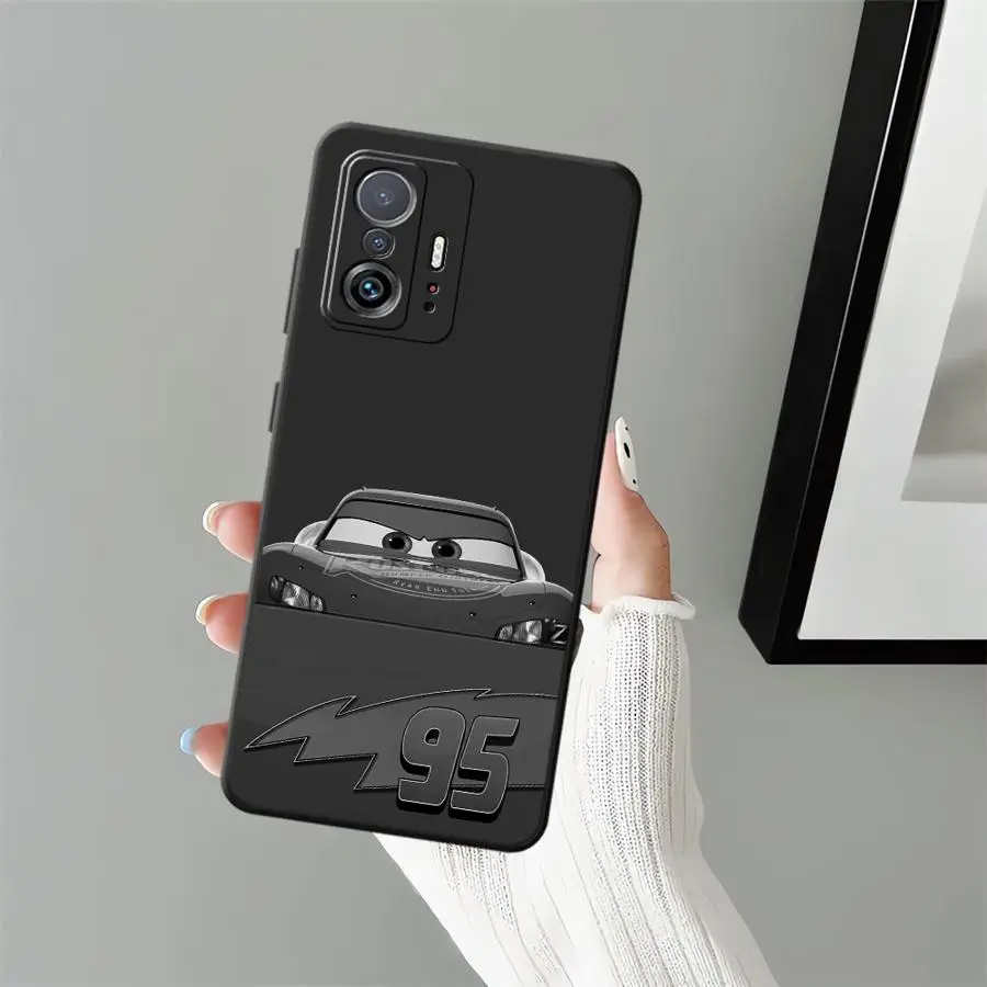 เคสดิสนีย์ไลท์นิ่งแมคควีนสำหรับ Xiaomi Mi 9T 13 10 11 13 Lite CC9Pro 11T 14 Pro 9 10T เคสโทรศัพท์แบบนิ่ม
