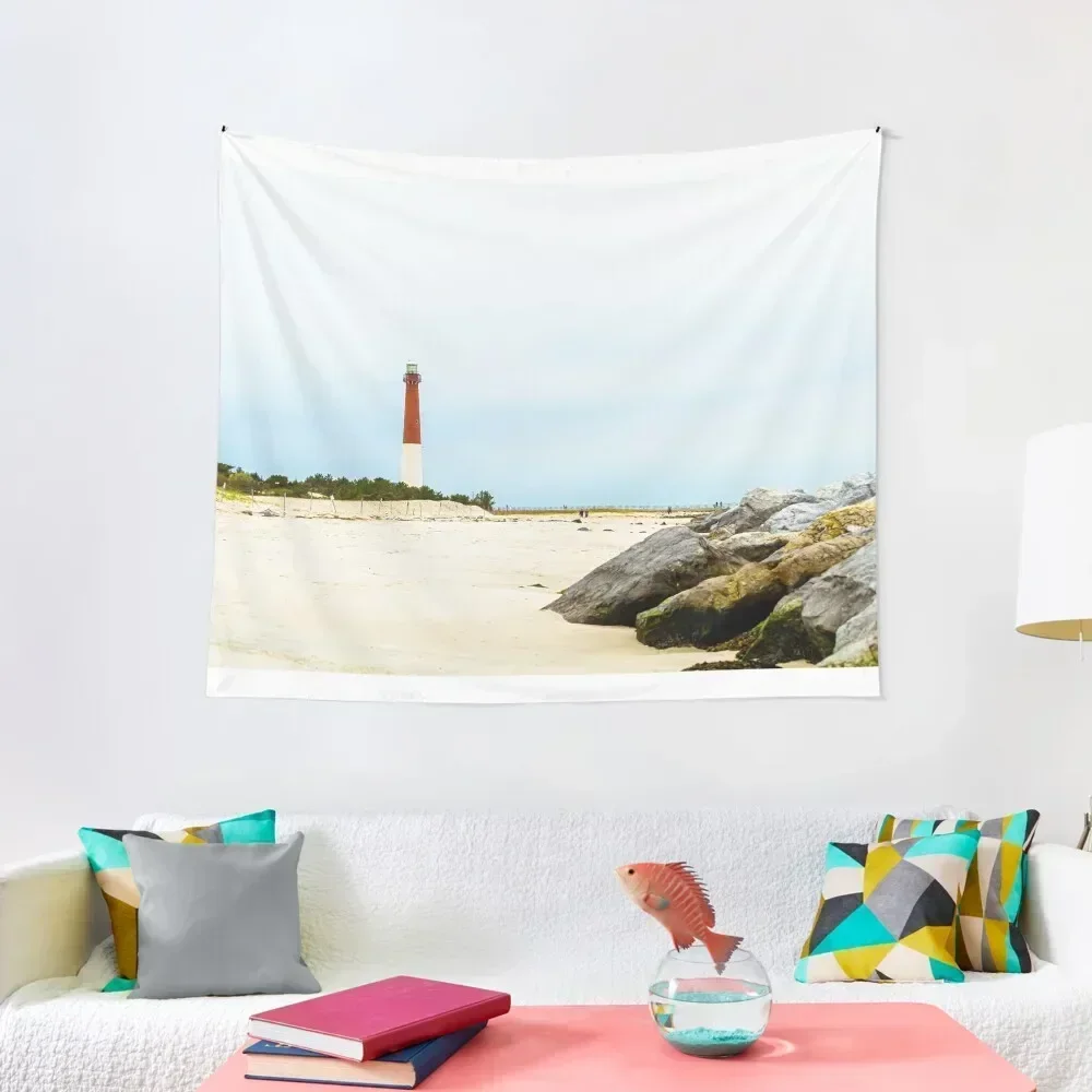 

Barnegat Lighthouse Tapestry Cute Room Decor Aesthetic Decoration Anime Decor Wall Hangings Decoration Tapestry