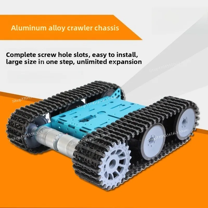 

Smart car tank DIY accessories, crawler chassis metal frame, smart car chassis