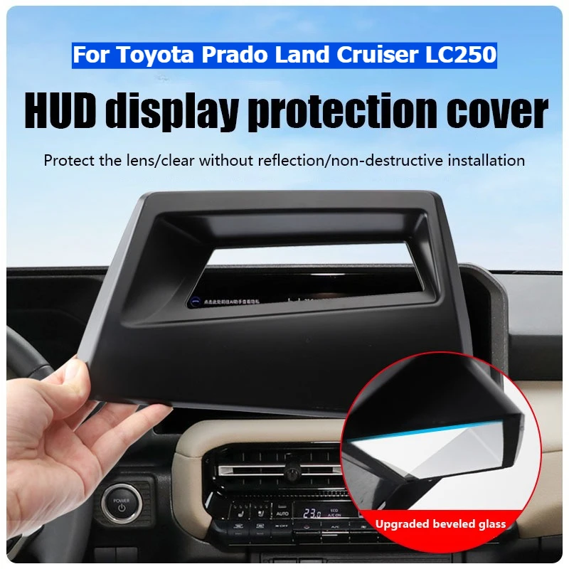 Para Toyota Land Cruiser 250 J250 HUD cubierta protectora para Prado LC250 2024 2025 2026 accesorios de alfombrilla protectora de pantalla Head Up