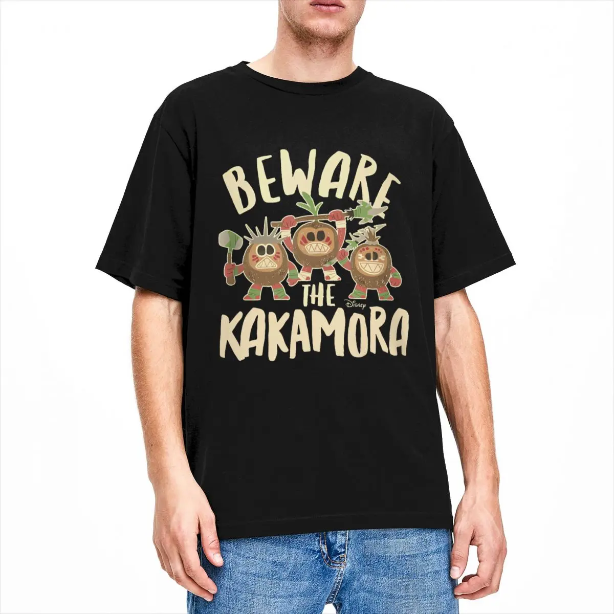 Beware The Kakamora Moana T Shirt Summer Funny T Shirts Cotton Harajuku Tee Shirt For Adult Short Sleeve Print Clothing