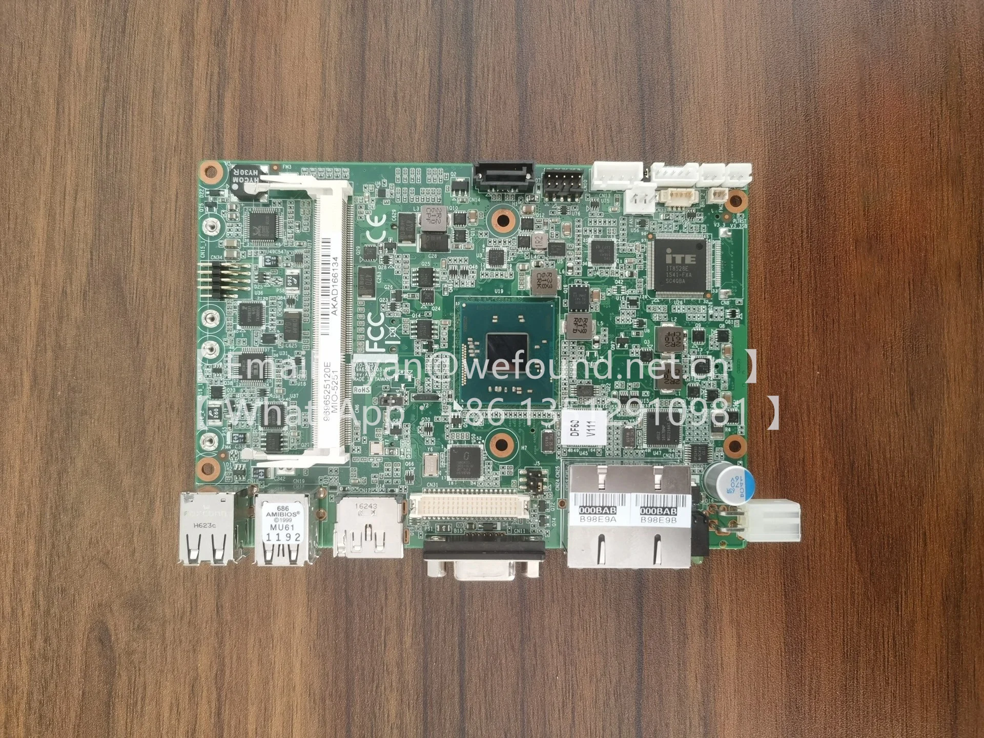 MIO-5251 for Advantech 3.5 inch embedded MIO single board computer MIO5251