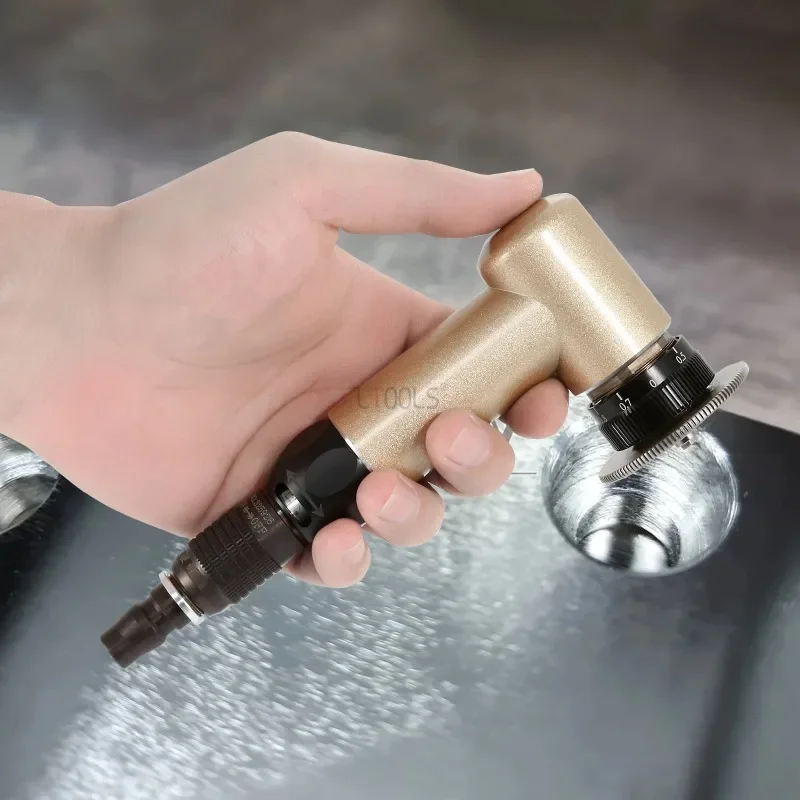 

36800RPM Mini Pneumatic Chamfering Machine Deburring 45 Degree Portable Handheld Metal Trimming Deburring Machine Pneumatic Tool