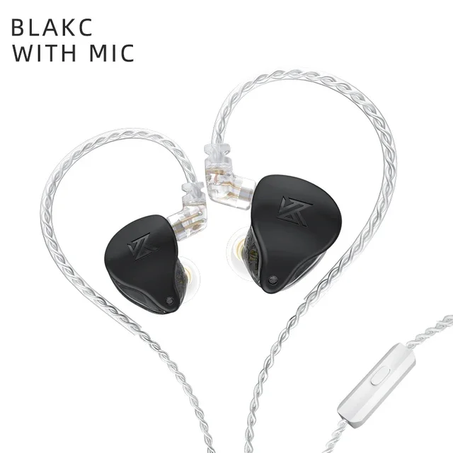 KZ AST 24 BA Units HIFI Bass Balanced Armature DJ Monitor IEM Noise Cancelling in Ear Earphone