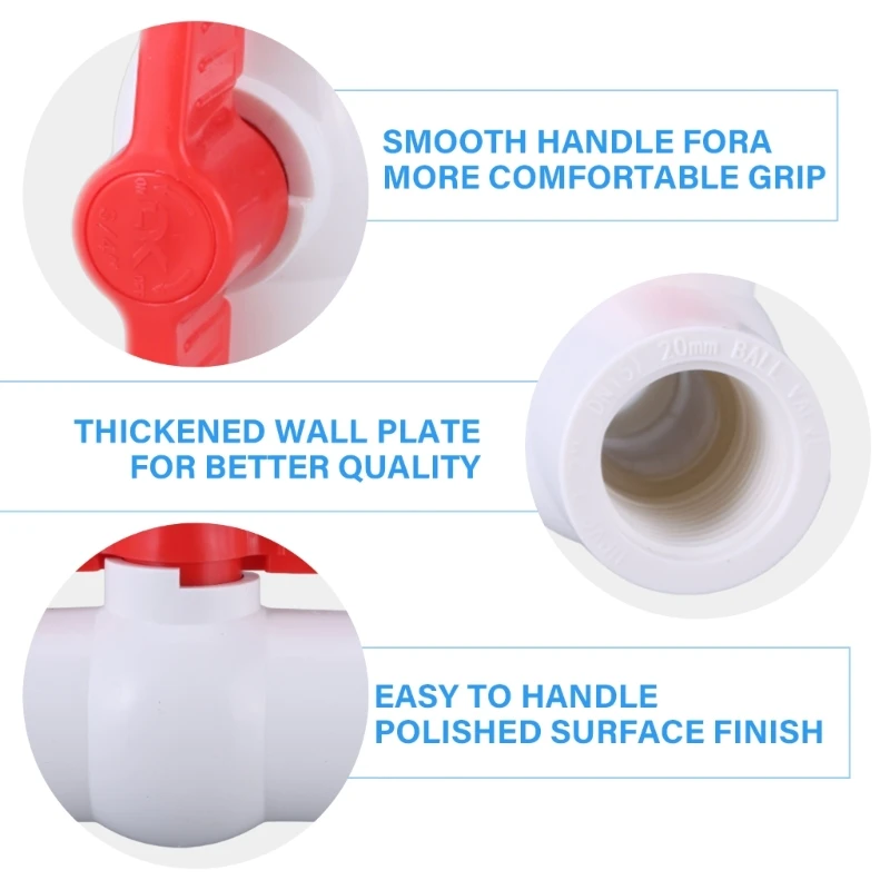 Switches ValvesMultiple Size Switches Valves Slip Socket for Temperature Resistance Suitable for Engineers & Dropshipping