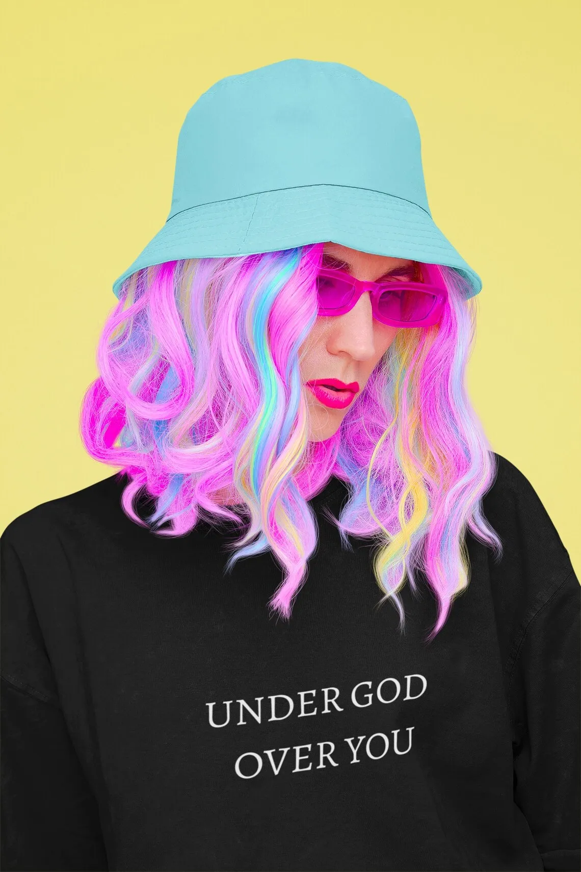 

Skuggnas Under God Over You Funny Graphic T-shirt Aesthetic t shirt Short Sleeved Fashion Cotton Shirt Drop Shipping