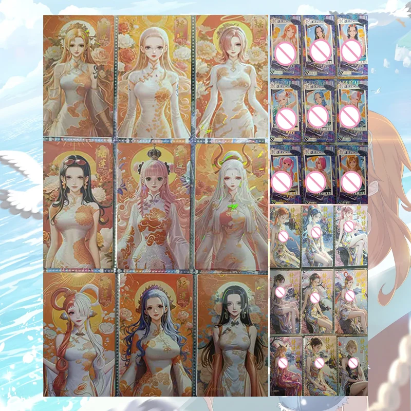 

Anime One Piece SRP SRY SVR STR Cards Nico Robin Perona Boa Hancock Collectible Cards Christmas Birthday Gifts Children's Toys