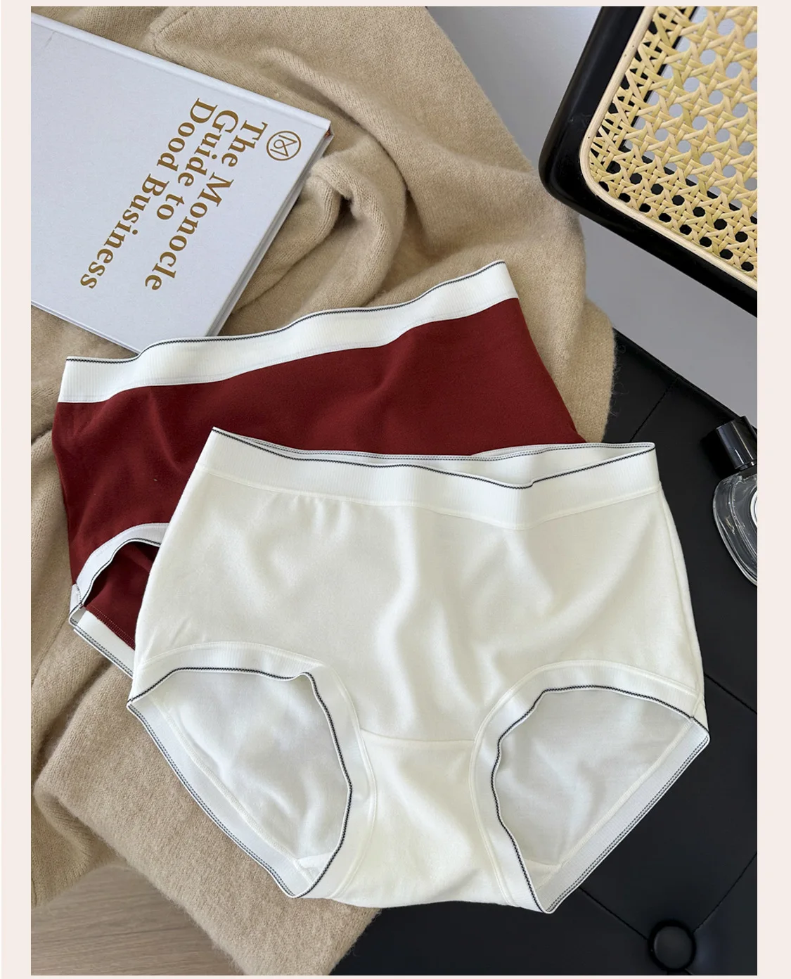 Dream Love Pants 3.0 Imitation Cashmere Comfortable And Warm Brushed Women's Panties Mid-high Waist Simple Hip Wrapping