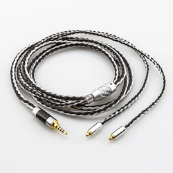 4.4mm 2.5mm 3.5mm XLR zrównoważone 16 rdzeniowe 99% 7N OCC słuchawki zmodernizowany kabel dla N5005 N30 N40 MMCX IE300