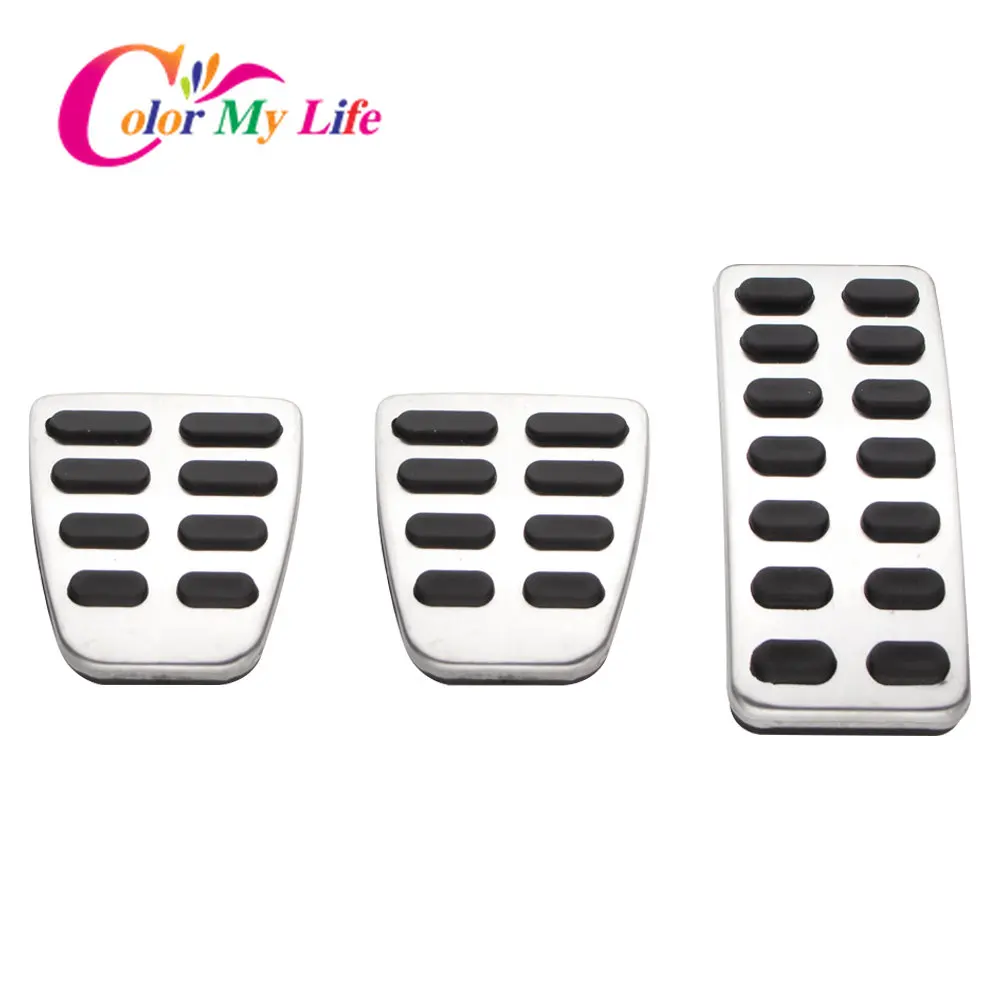 Stainless Steel Car Pedals for For Hyundai Ix25 Creta Accent Verna Solaris for Kia K2 Rio Soul KX3 2011-16 Gas Brake Pedal Cover