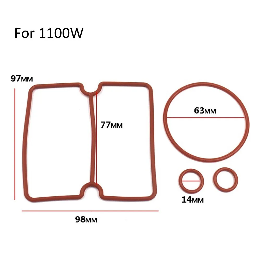 4Pcs Nitrile Rubber Sealing-Ring For Oil Free Air Compressor Cylinder Head 550/750/950/1100/1500W Pneumatic Parts