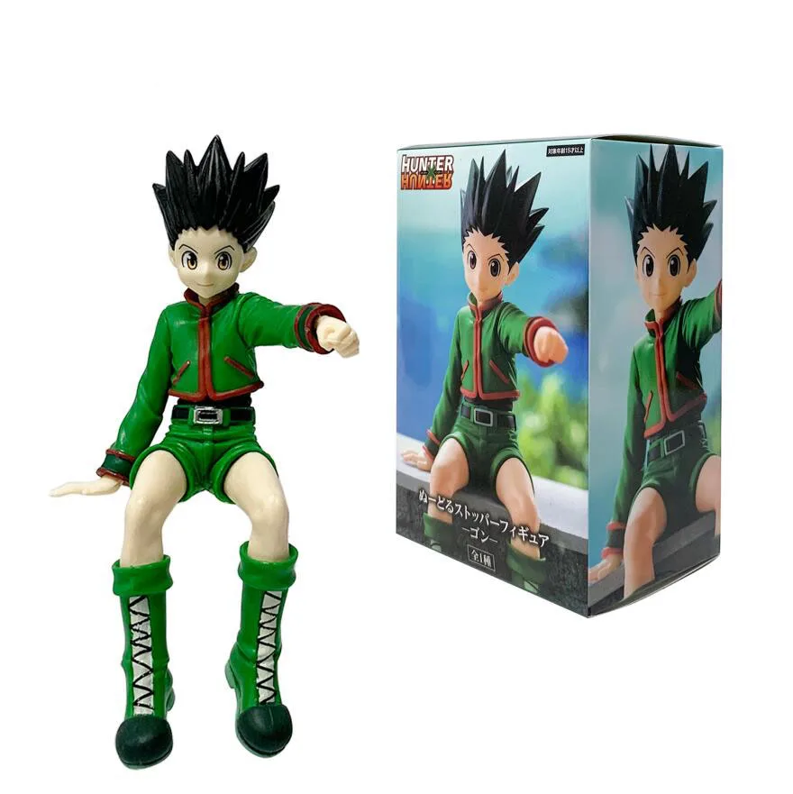 HUNTER X HUNTER GON FREECSS Killua Zoldyck Chrollo Lucilfer‌ Kurapika Hisoka Illumi Zoldyck Noodle Stopper Figure Model Toys