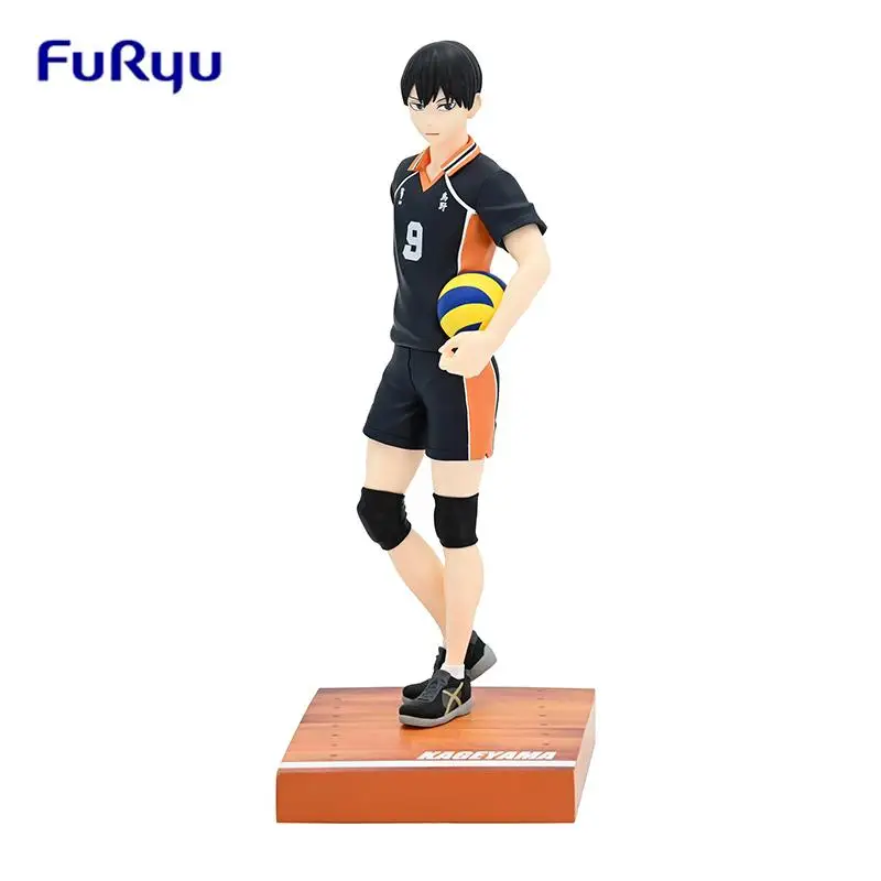 

Оригинальный FuRyu Haikyuu! Tobio Kageyama ПВХ Аниме фигурки Экшн фигурки модели игрушки