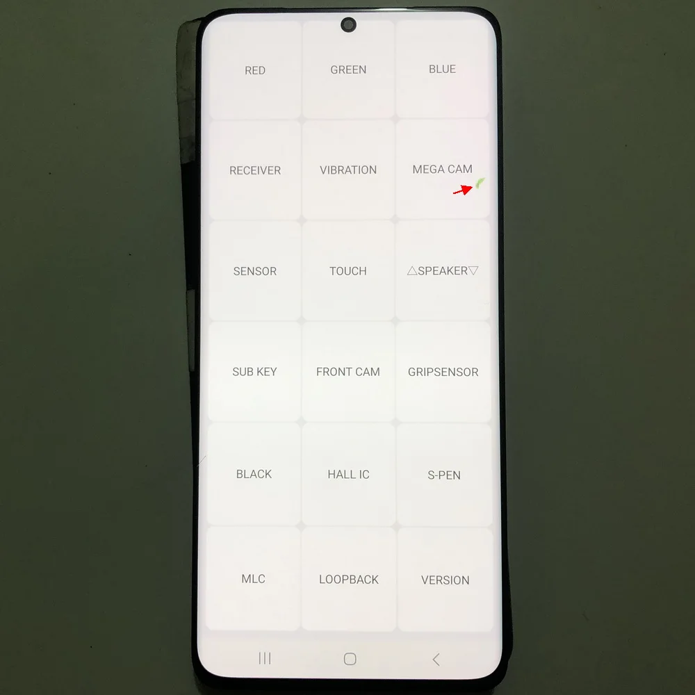120HZ Super AMOLED For Samsung Galaxy S21 Ultra 5G G998B G998U G9980 LCD Display Touch Screen Digitizer Assembly With defects