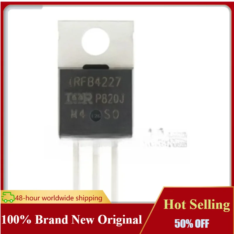 10-100PCS IRFB4227PBF TO-220 N-Channel 200V/65A Through-Hole MOSFET Original Hot Seller