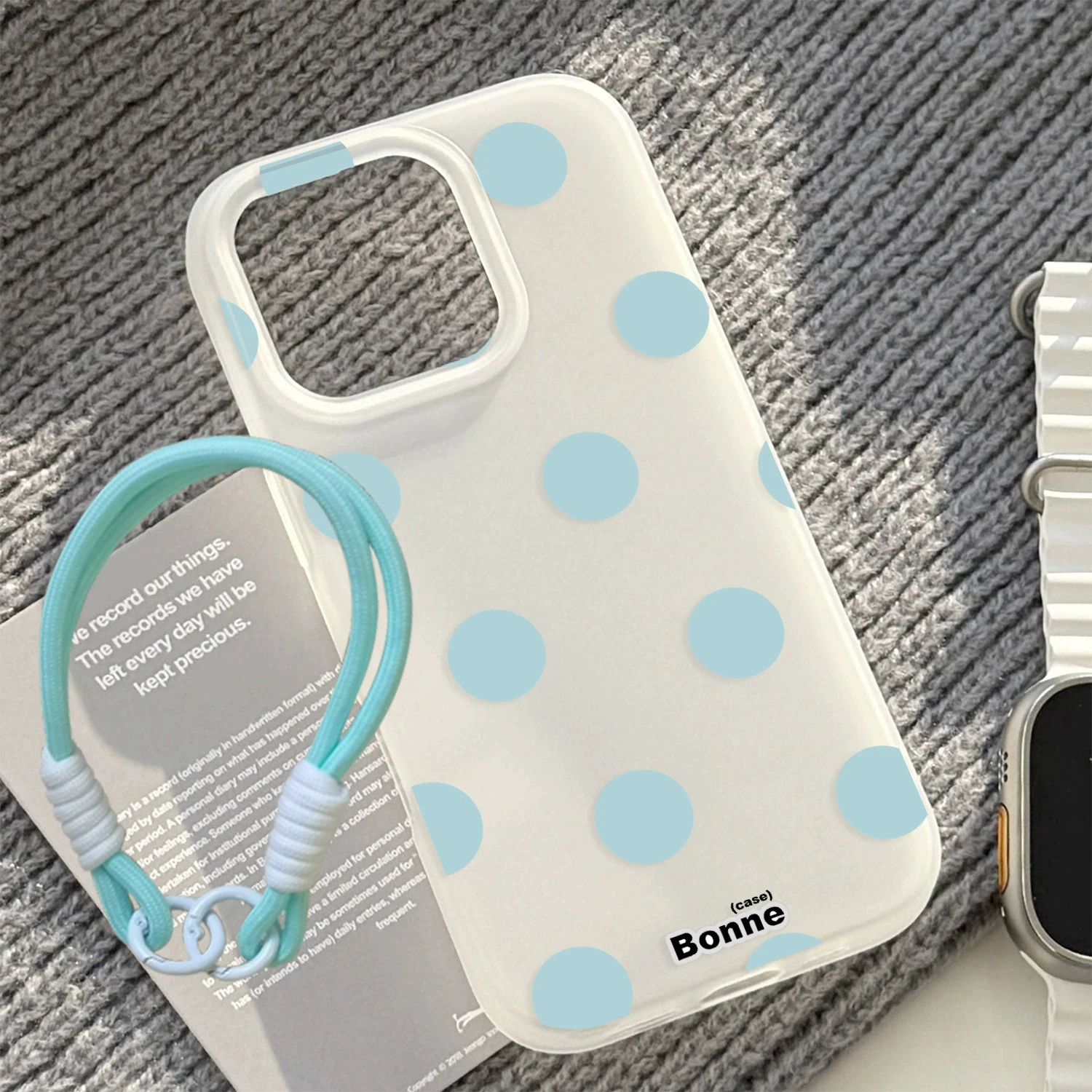 Etui na telefon z kolorowym wzorem fal, w stylu koreańskim, do iPhone 17 AIR 16 15 14 13 12 11 Pro MAX 16e X XR XS MINI 7 8 Plus Y2K, matowe, miękkie.