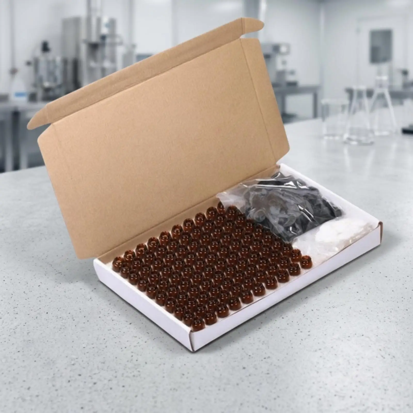 Leak Proof Mini Glass Vial for Essential Oils with Narrow Neck Design for Precise Dropping and Gifting