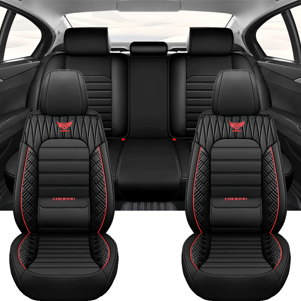Universal Full Coverage Car Seat Covers for HYUNDAI Tucson Santa FE I30 I40 Veloster Creta Elantra Car Accessories