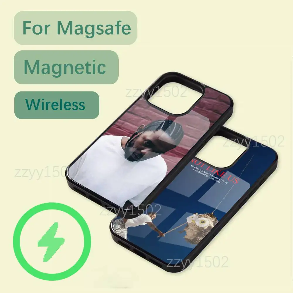 

K-Kendrick Lamar Not Like Us Phone Case For iPhone 17,16,15,14,13,12,11,Pro,Max,Plus,Mini,SE4,E Magsafe Wireless Charging