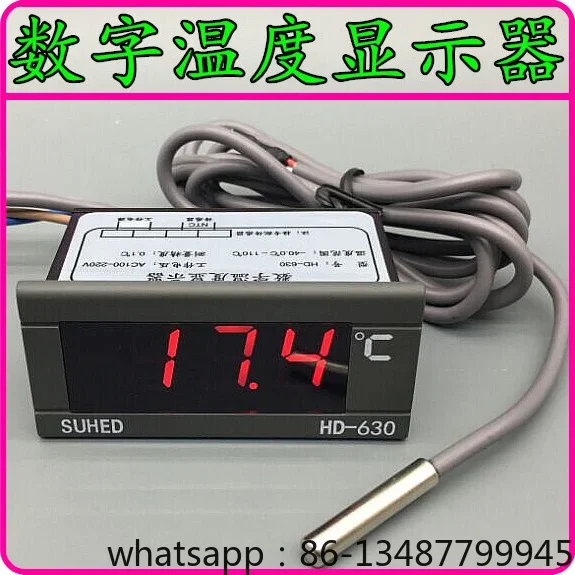 

Refrigerator temperature display, digital temperature measurement instrument, high-precision machine equipment temperature gauge