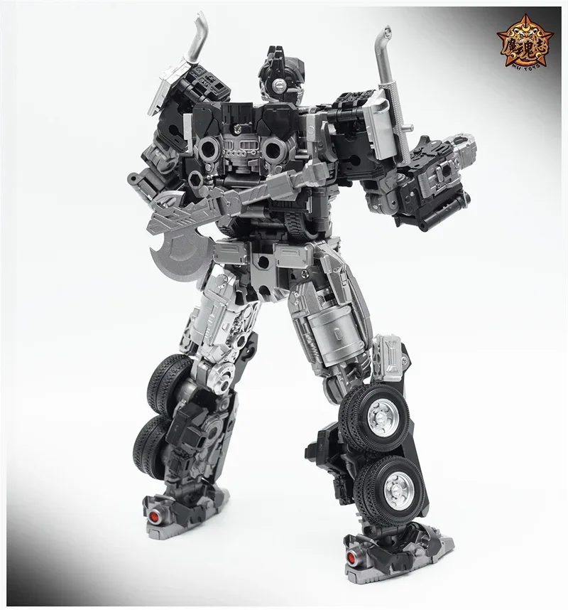 W magazynie! MHZ TOYS transformacja MHM-01B MHM01B czarny OP COMMANDER 20CM KO SS102 SS-102 figurka Robot zabawki