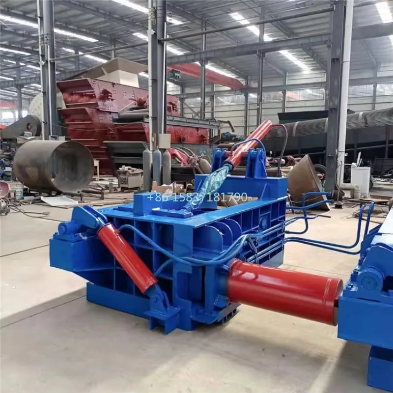 Hot Sale Hydraulic Baler Scrap Metal Baler Machine Scrap Paper Metal Compactor Scrap Iron Baling Machine Manufacturer in China