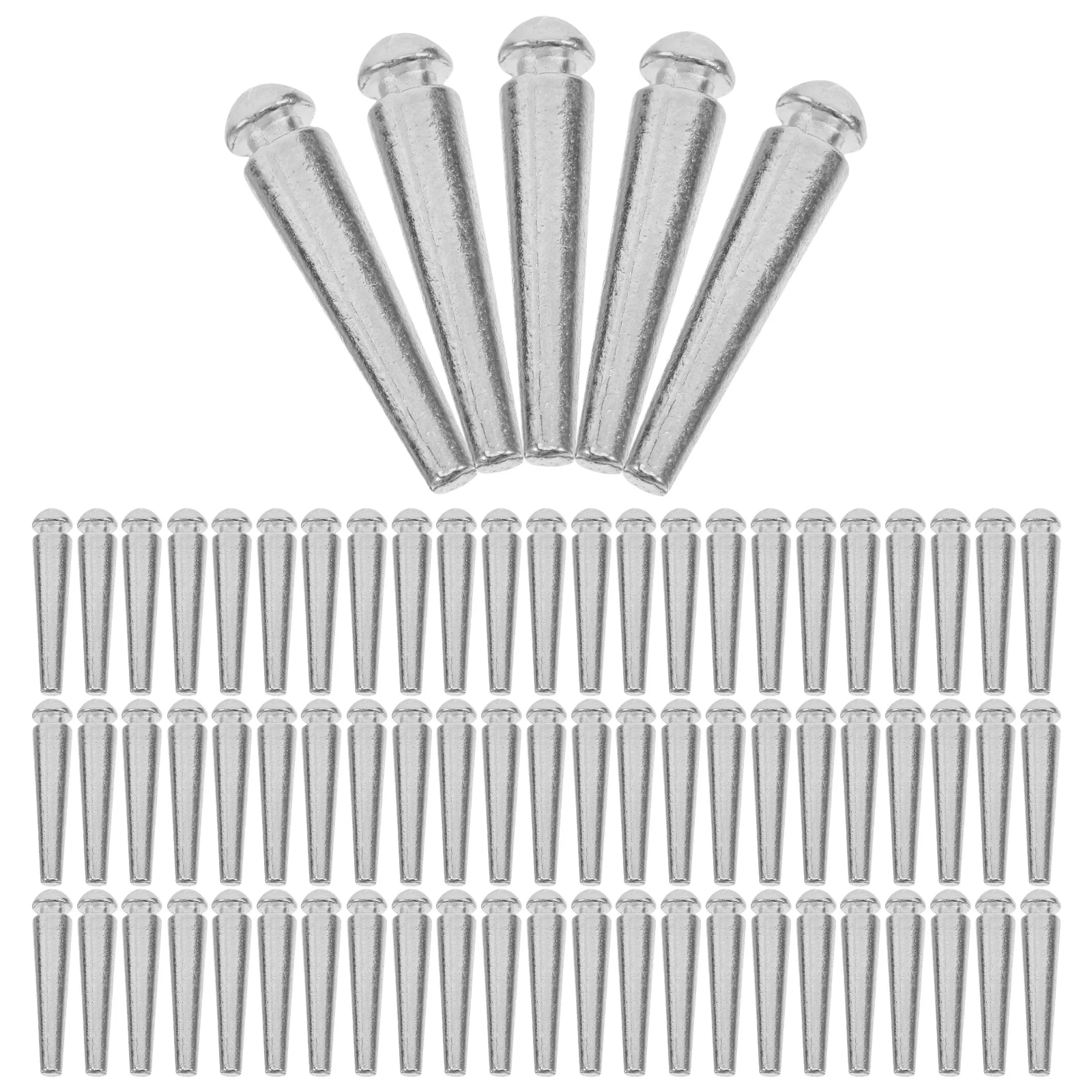 100 قطعة دبابيس العد أوتاد التهديف المعدنية لعبة لوحة الكريبيج المحمولة سطح المكتب بطاقات السفر استخدام داخلي أوتاد كريبج #4