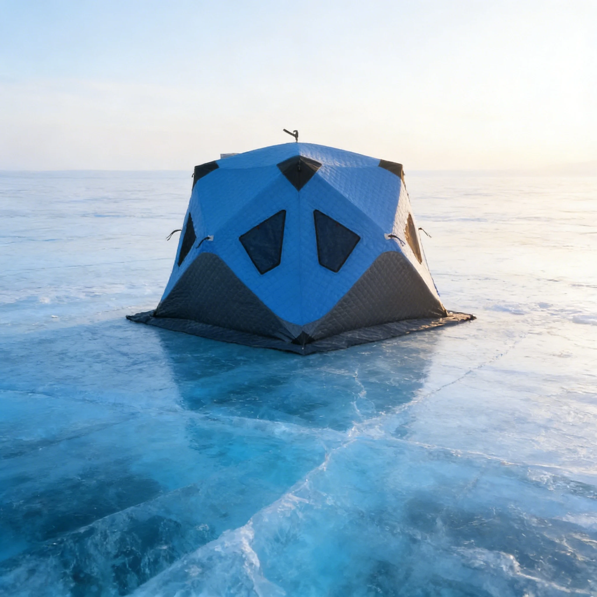 

Heavy Duty Arctic Shell Insulated Fishing Tent for Withstanding Snowstorms and Harsh Winter Conditions