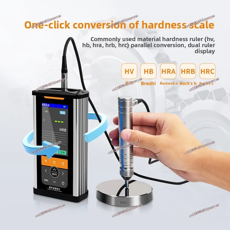 Ultrasonic Hardness Tester High Precision Multifunctional Handheld Hardness Tester Rockwell Vickers Brinell Hardness Tester