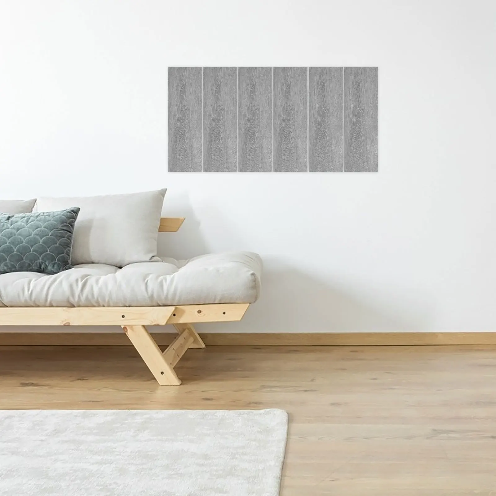 

32pcs Vintage Wood Grain Pvc Sticker Peel Stick Tile Decals For Kitchen Bathroom Wall Floor Renovation Self-Adhesive Wallpaper