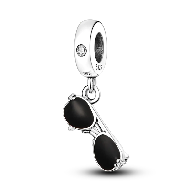 

Летние солнцезащитные очки, подвески, оригинальные бусины из стерлингового серебра 925 пробы, подходят оригинальные подвески 925, браслет, бусины, ювелирные изделия, подарки своими руками для женщин