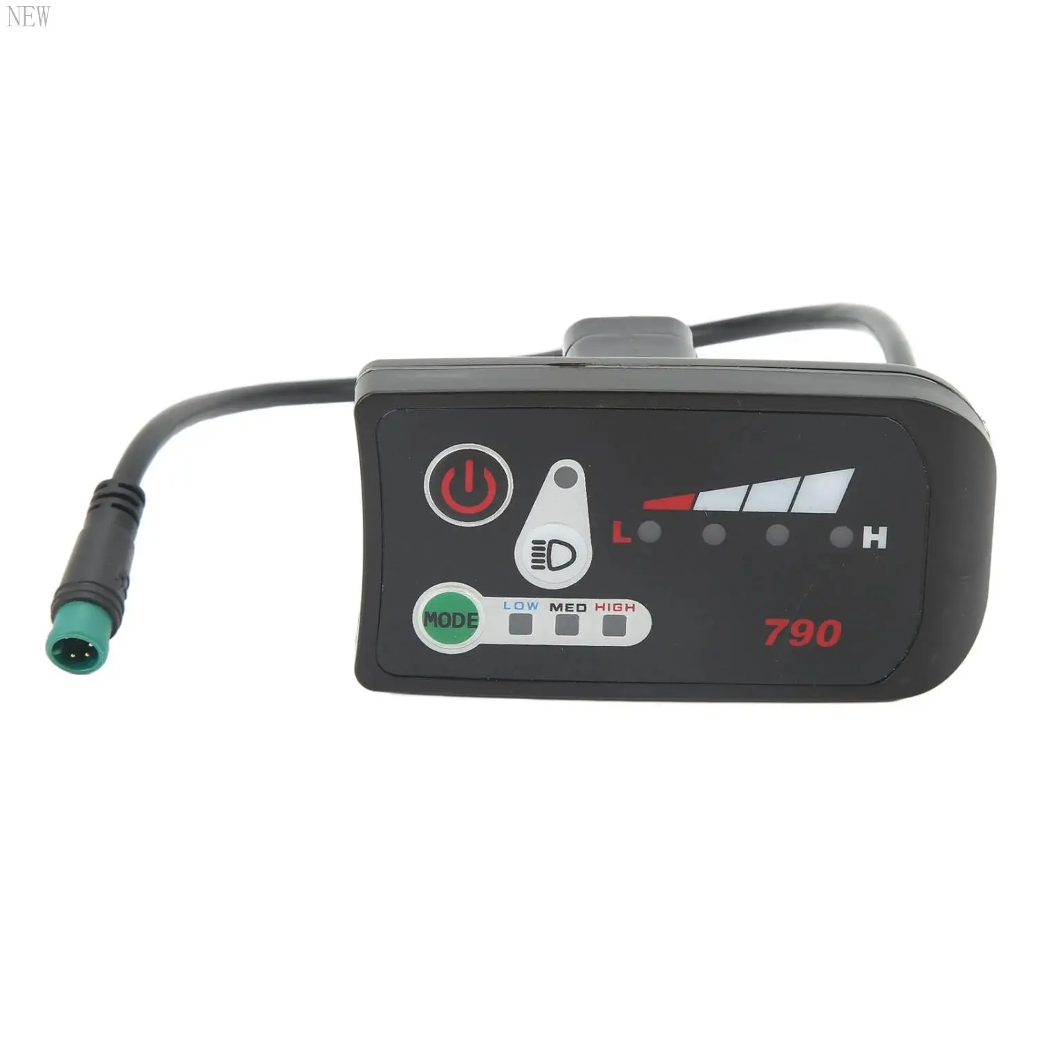 New Bike  Display Control Panel Low Failure Rate Durable Wire and Interface ABS  Bike Display  Modification