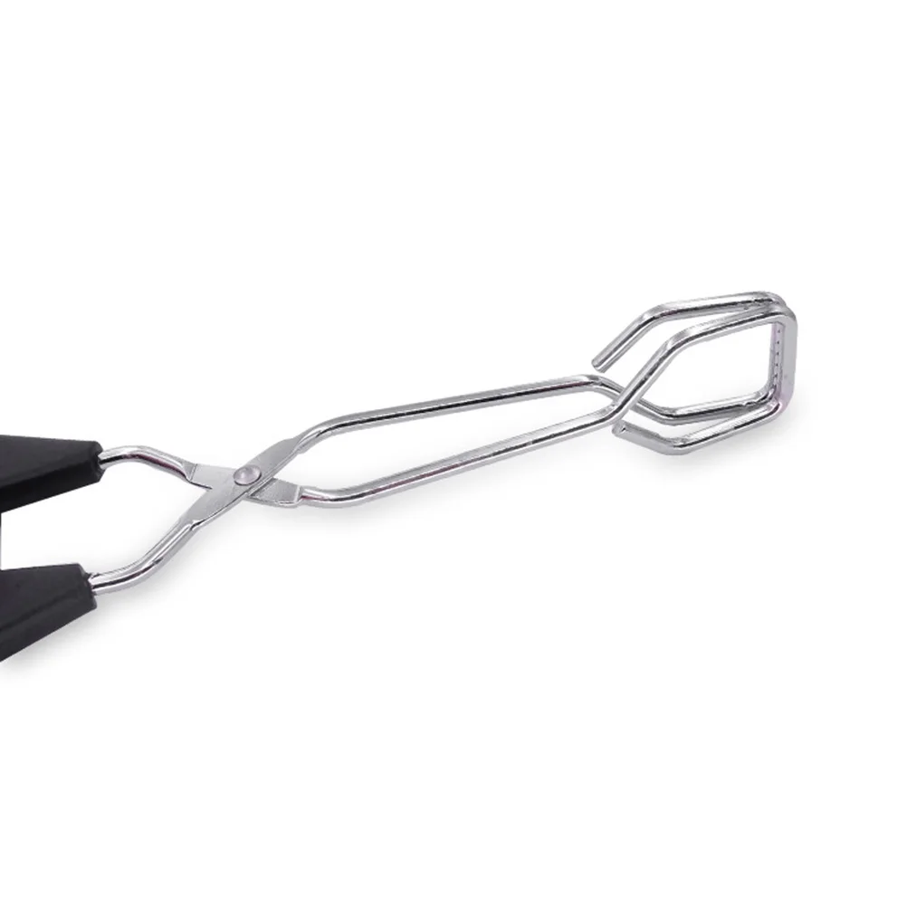 

2pcs Food Tongs Stainless Steel Non-Slip Multifunction Kitchen Tongs Heat Resistant For Bbq Baking Grilling Vegetables Meat