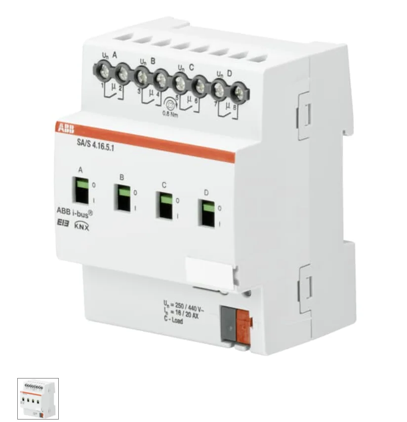 ABB Contactor Detailed Information for: SA/S4.16.5.1   Product ID ：2TAZ710041R5161