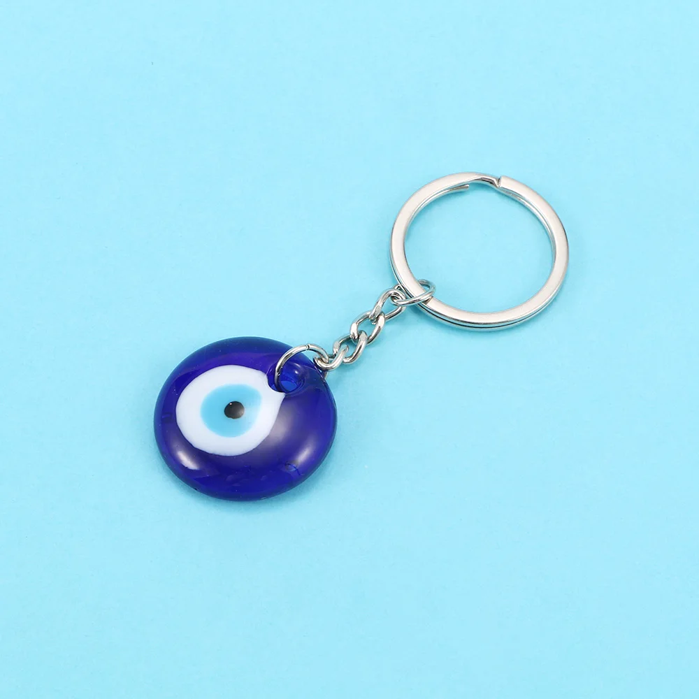 Greek 30mm Pendant Charm DIY Blue Eye Accessories Turkish Keychain