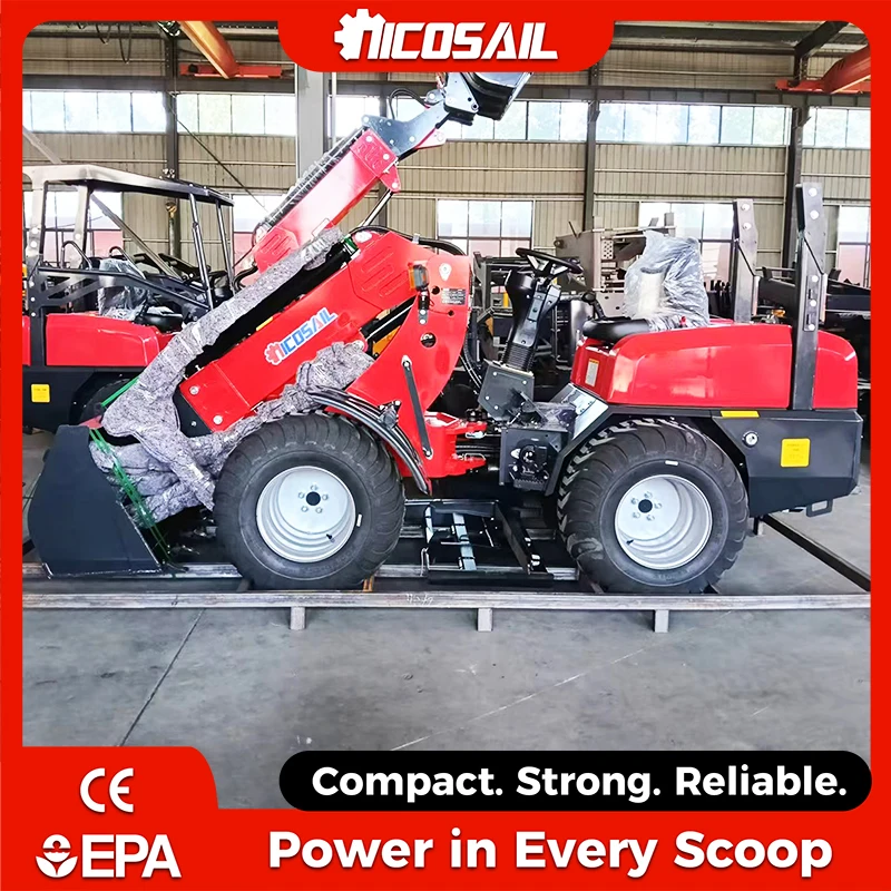 

ISO9001 Telescopic Loader with Certification 3 Ton 9m Reach Height Mini Heavy Duty Equipment
