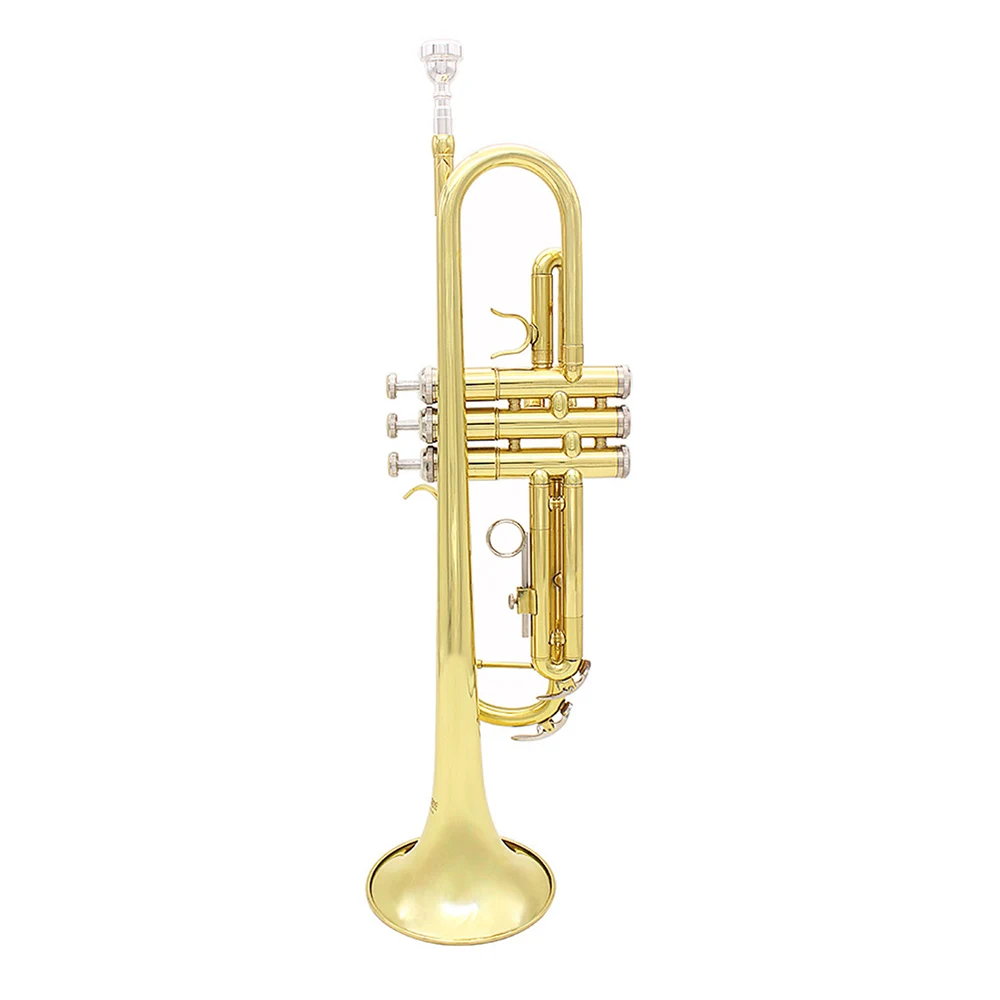 SLADE Bb Trumpet B Flat Phosphor Bronze Material Trumpet Musical Instrument With Case Mouthpiece Gloves Cleaning Cloth Strap