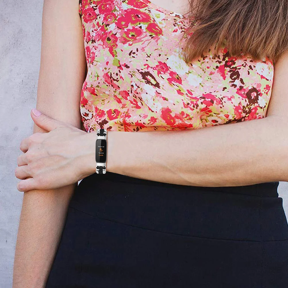 

Жемчужный ремешок для часов из паракорда, вязаный ремешок для стильного сменного браслета, аксессуар для умных часов, удобная одежда