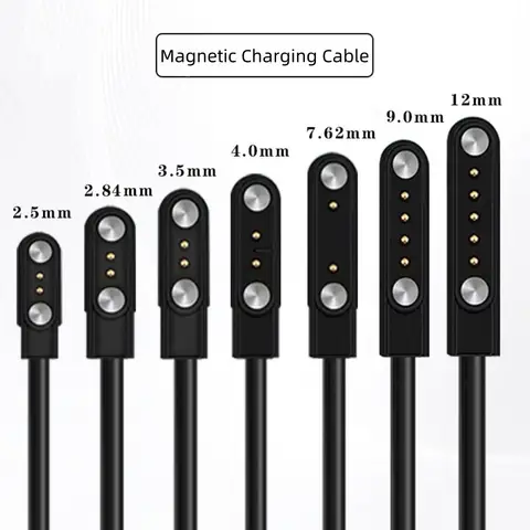 Cable de carga magnético Universal, cargador de base USB, línea de alimentación para reloj inteligente, pulsera, auricular, cepillo de dientes, exprimidor, dispositivo de belleza