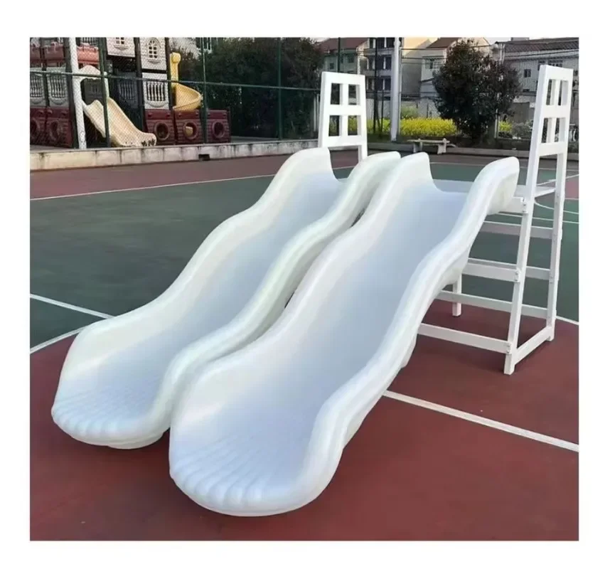 Soft Play ground soft large 2 meters slide with standing support 90cm height kids play slide with support