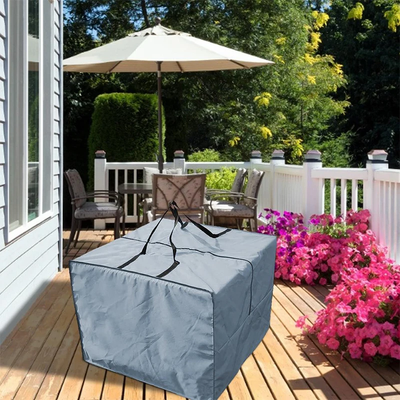 

Outdoor Cushion Storage Bag 210D Oxford Waterproof Zippered Patio Cushion Cover Christmas Toys Storage Bags Home Organzier