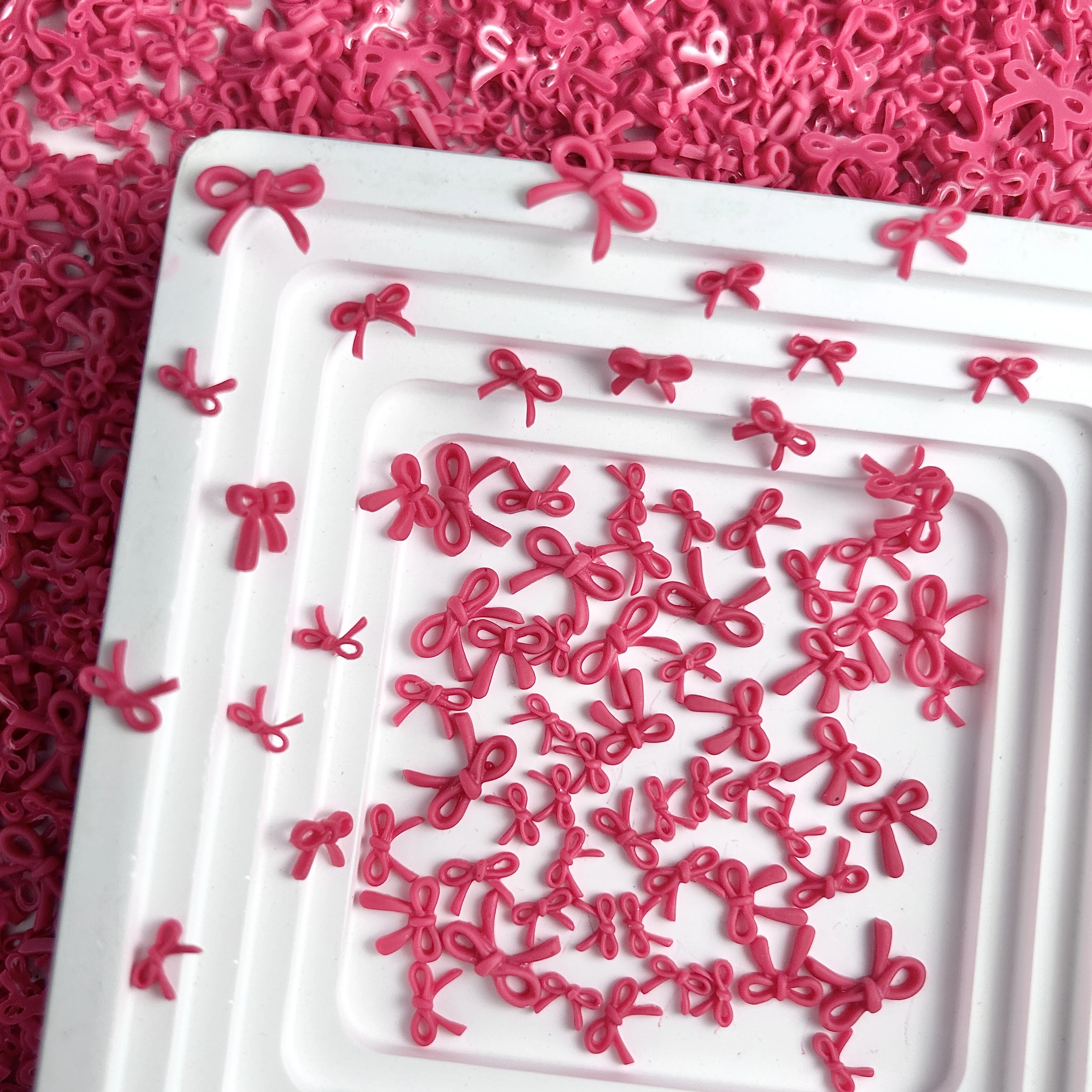 50 قطعة خط صغير رائعتين Bowknots الراتنج مسمار الفن زينة الحد الأدنى الوردي الوردي الانحناء مسمار السحر اكسسوارات Earring بها بنفسك القرط الأظافر