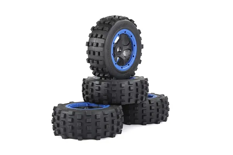 Conjunto de roda de veículo off-road de alto desempenho, resistente ao desgaste e forte aderência para 1/5 ROFUN HPI BAJA 5T 5SC